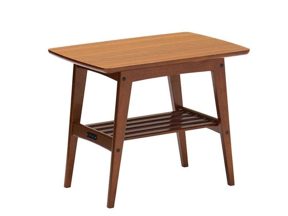 カリモク60 サイドテーブルウォールナット色 | Plain Table