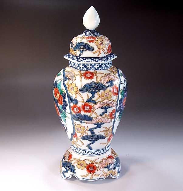 有田焼 大きな飾り壺 飾り壺 有田焼飾り壷