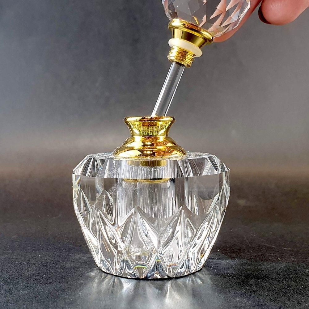 作家物吹きガラスの香水瓶 パフュームボトル