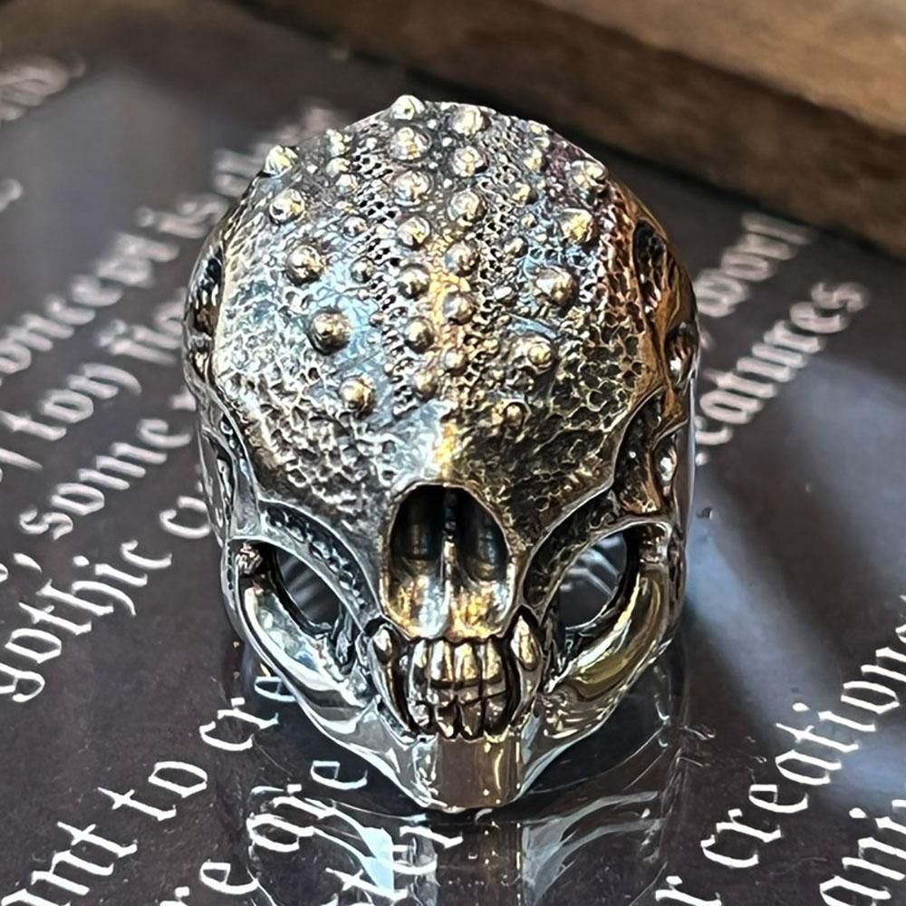 廃盤品】義眼リング 血管入り ストレンジフリーク シルバー925 21号