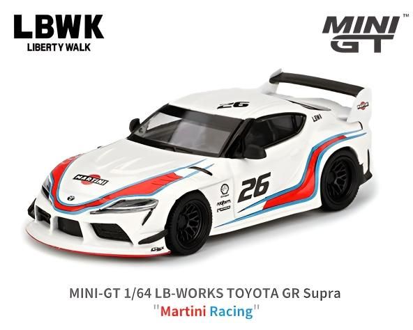 1/18 ignition LBWK トヨタスープラマルティニカラー