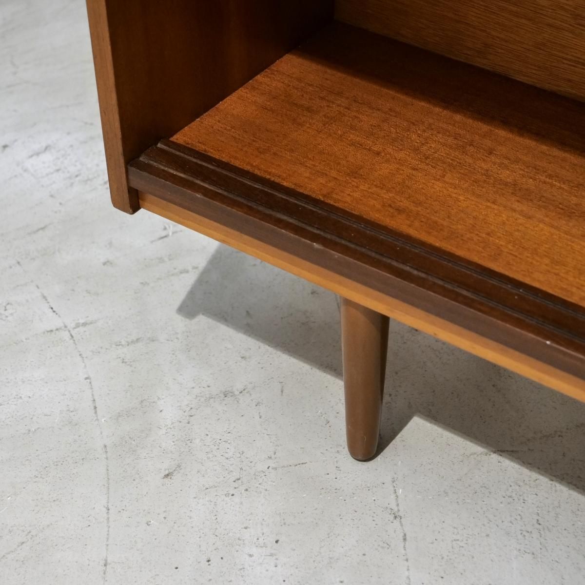 GC1595｜ガラスキャビネット（チーク）北欧ビンテージ家具｜interior