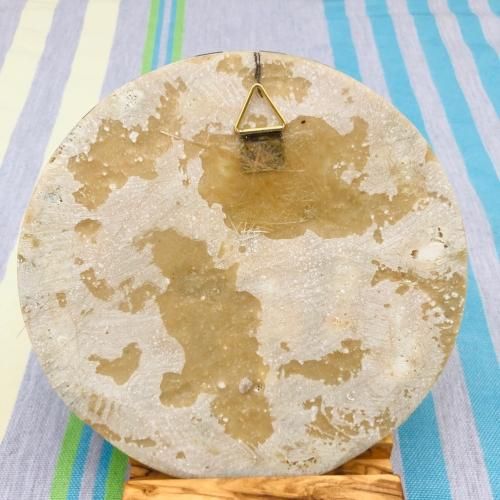 チュニジアのモザイクアートの壁掛け オアシス 北アフリカならではの