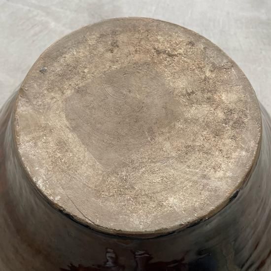 Vintage Japanese Folk Art: 三彩打掛蓋壷 / 小鹿田焼 (坂本茂木