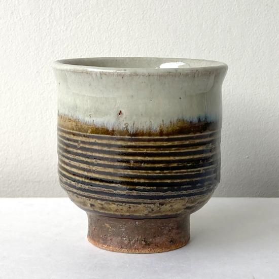 Vintage Japanese Folk Art: 湯呑 / 沖塩明樹 - Swimsuit Department