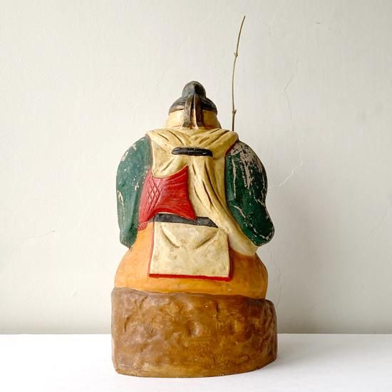 備前焼き、布袋像？