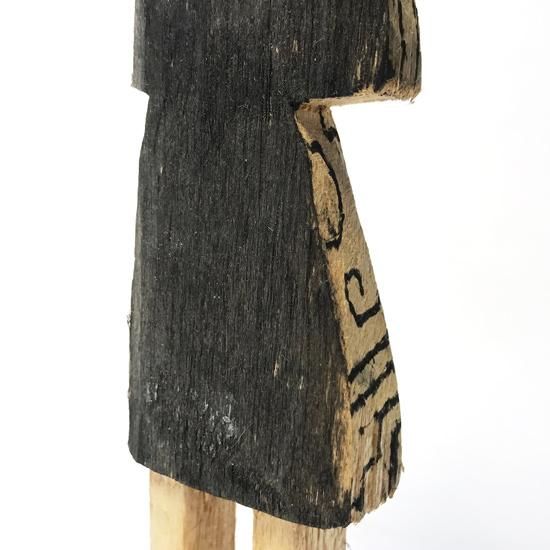 シピボ族 南米 ペルー アマゾン 木彫人形 フォークアート 民藝