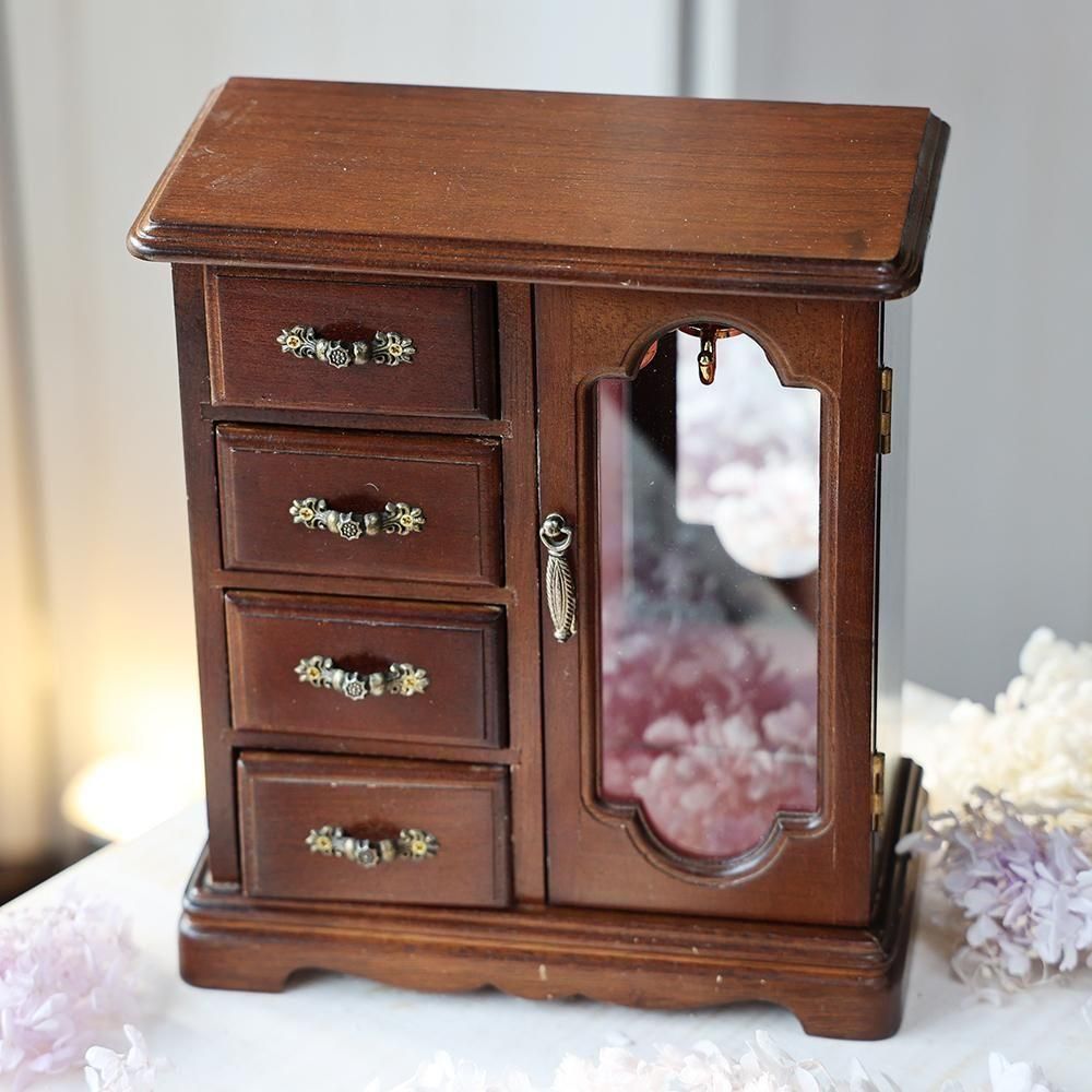 オルゴール付きチェスト型ジュエリーケース（備考あり） - 海福雑貨通販部