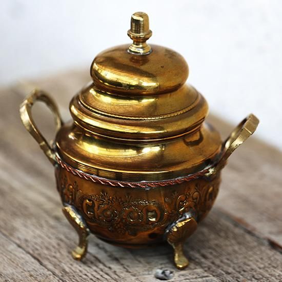 激レア】アンティーク 真鍮製ポット 中東スタイル 最新 激レア