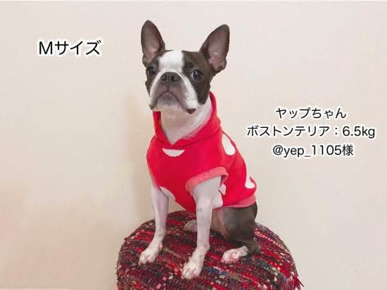 ダウンロード版】SMILE犬服型紙タンクトップパーカー(Mサイズ