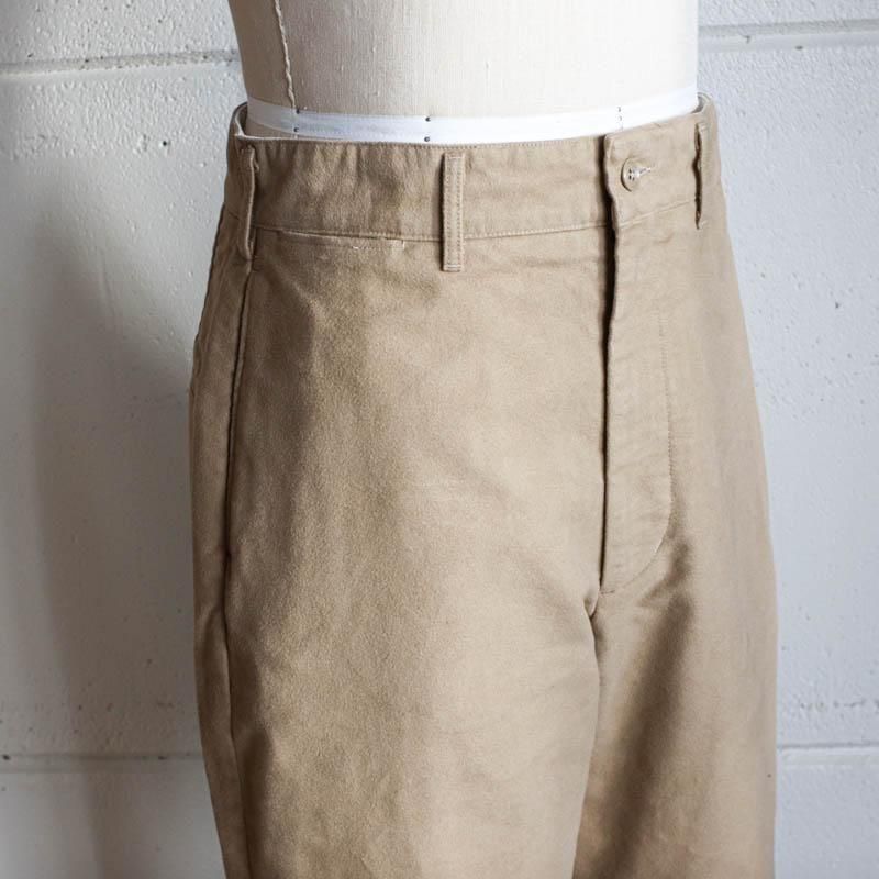 EG WORKADAY【イージーワーカデイ】Chino Pant Cotton moleskin Camel