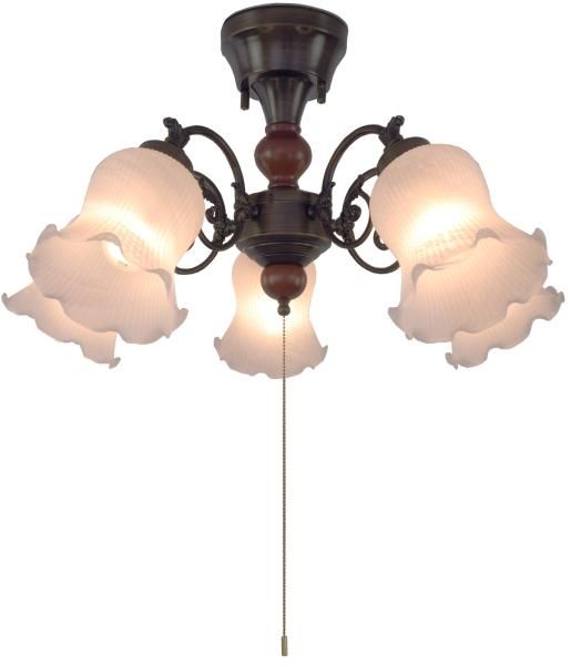 5灯直付けシャンデリア | 高級感と落ち着いた雰囲気を演出 - おうち