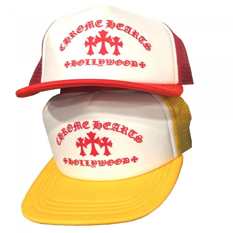 クロムハーツ CHROME HEARTS クロスプリントキャップ Trucker Hat