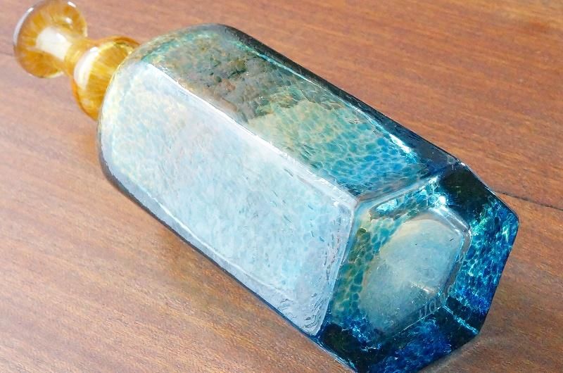 北欧ヴィンテージ/花瓶】コスタ ボダ ガラスのフラワーベース(1970'S