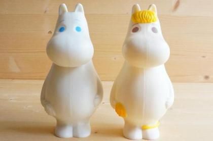 ヴィンテージ】ムーミン貯金箱／フローレン貯金箱（Aktia Bank