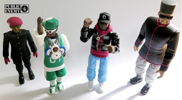 WENOD RECORDS : パブリック・エナミー・アクション・フィギュア