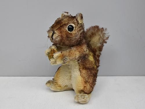 緑園｜東欧雑貨 ドイツ steiffリスのぬいぐるみ（Perri Squirrel大A）