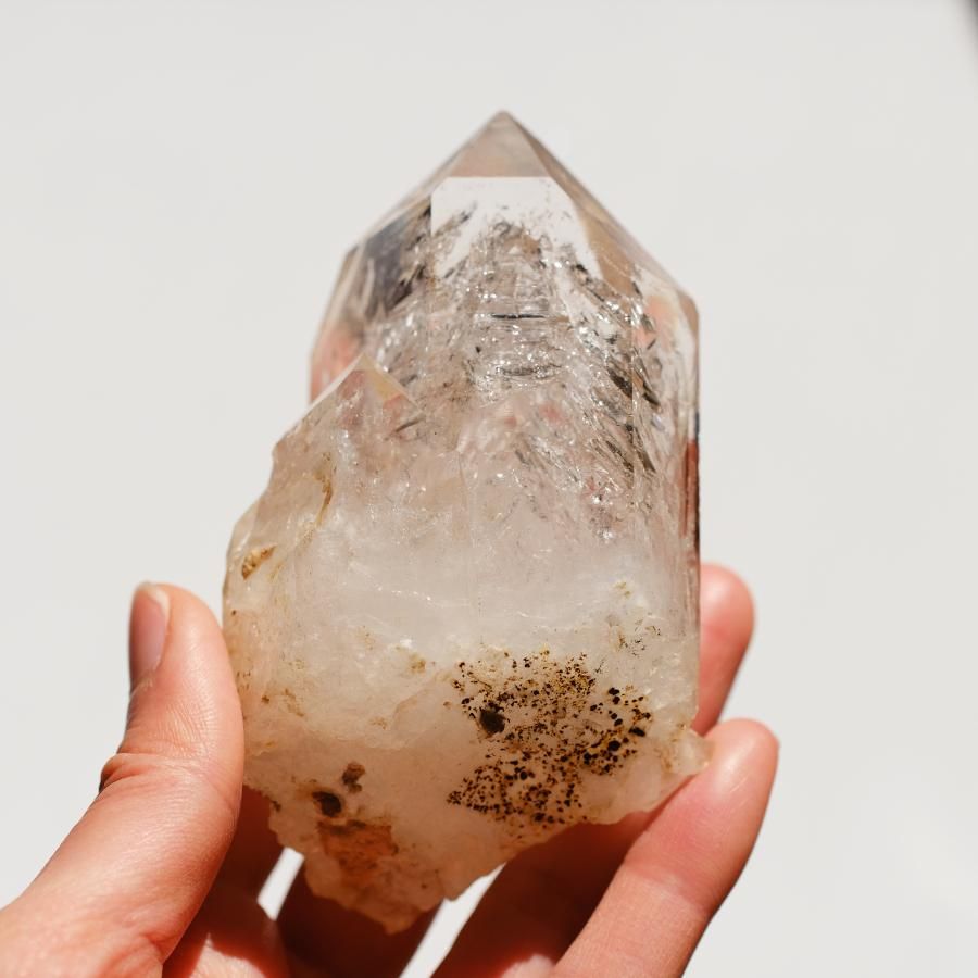 Enhydro Quartz エンハイドロクォーツ 水入りクォーツ／ナミビア