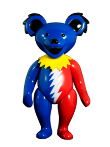 056 Grateful Dead Bear Grateful Orange 【グレイトフルデッドベア