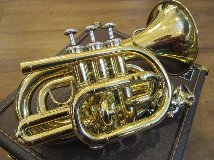 委託品 マルカート ポケットトランペット STP200 美品 - 服部管楽器
