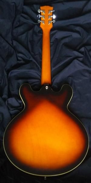 ARIA Pro 2 BLITZ セミアコ es335タイプ ブラウン ARIA Pro 2 BLITZ