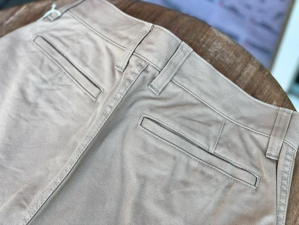 クランクプロジェクツ【CRANK PROJECTS】コットンサージ ファットパンツ