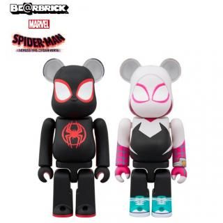 BE@RBRICK SPIDER-MAN 2099 ＆ SPIDER-WOMAN 2PCS SET - ベアブリック
