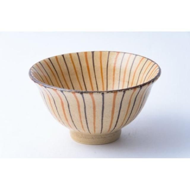 工房小春花 【瀬戸】 麦藁手茶碗（朱） ｜FRANK暮らしの道具