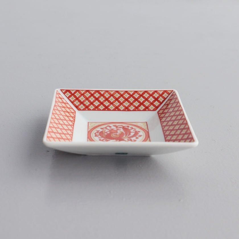 青手九谷焼 角福 双鳥桜椿文飾皿 直径37cm 【公式通販】