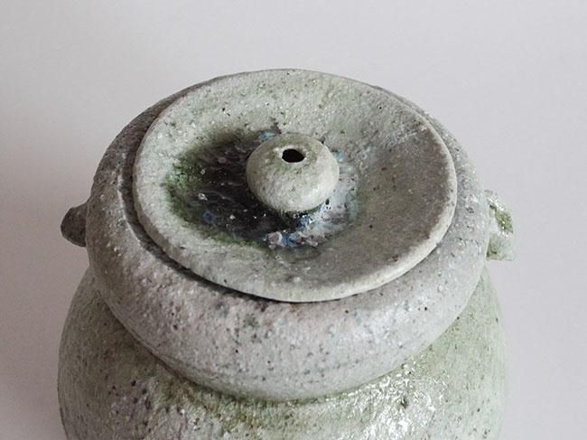 伊賀焼 耳付水指 井村侊生 #3301 伊賀焼 耳付水指 井村侊生 #3301