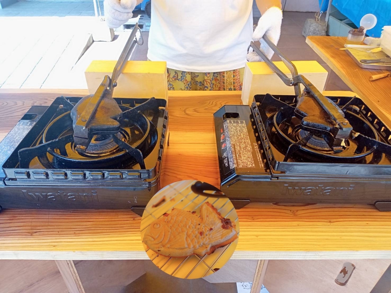 たい焼き器 二丁焼き たいやき 鯛焼き 昭和レトロ 一丁焼き たい焼き