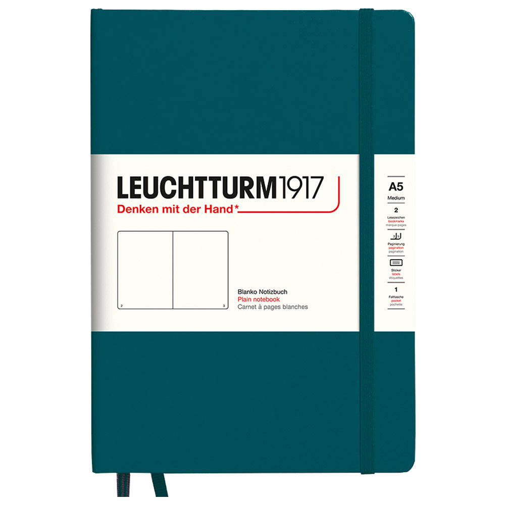 Departments - Leuchtturm1917 A5 Notebook Medium Hardcover Plain