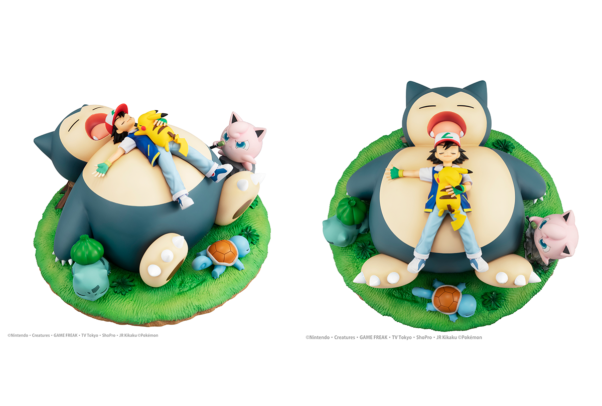 2ページ目：『ポケットモンスター』カビゴンとおやすみがフィギュア化