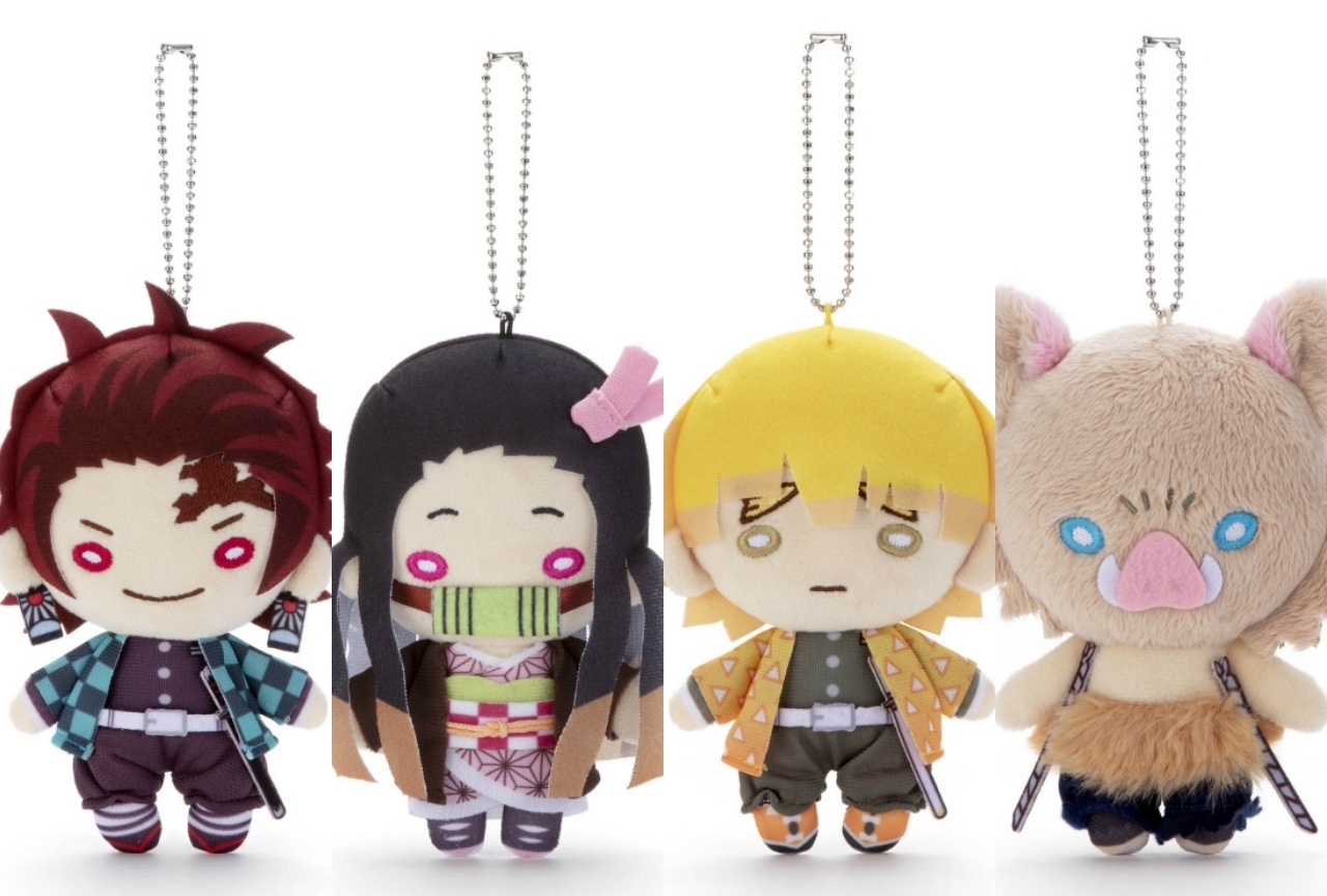 鬼滅の刃』にとたん ボールチェーン付ぬいぐるみがアニメイト通販に