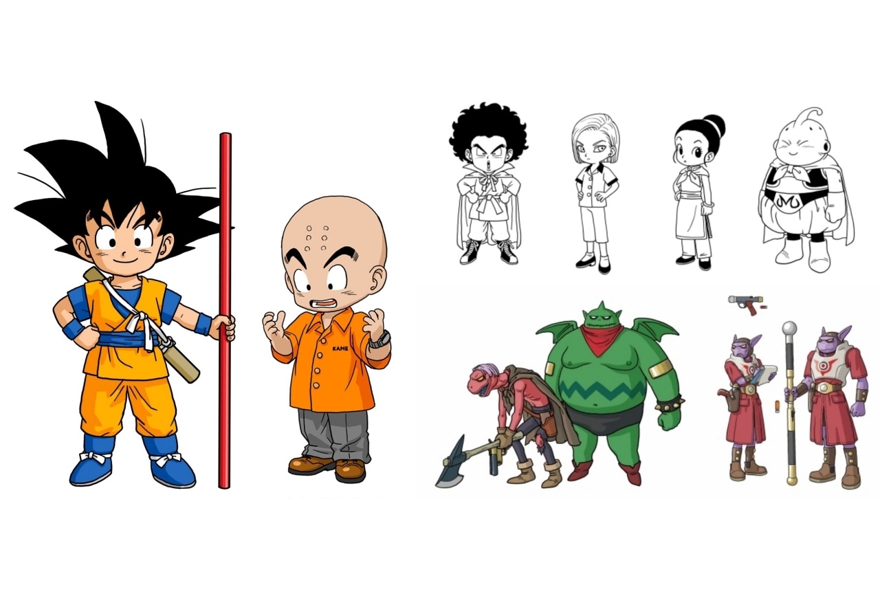 ドラゴンボールDAIMA』鳥山明描きおろしキャラクターイラスト公開