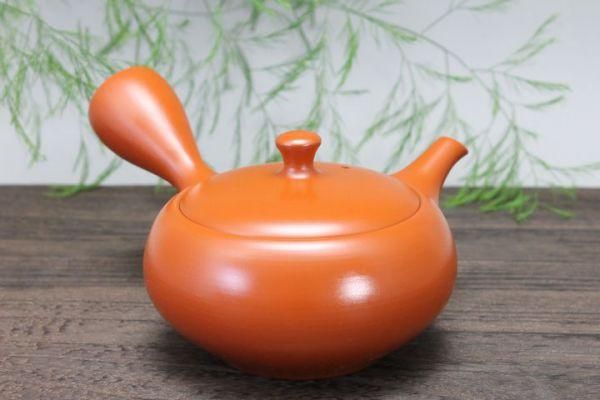 珍しい常滑焼朱泥、窯変、急須