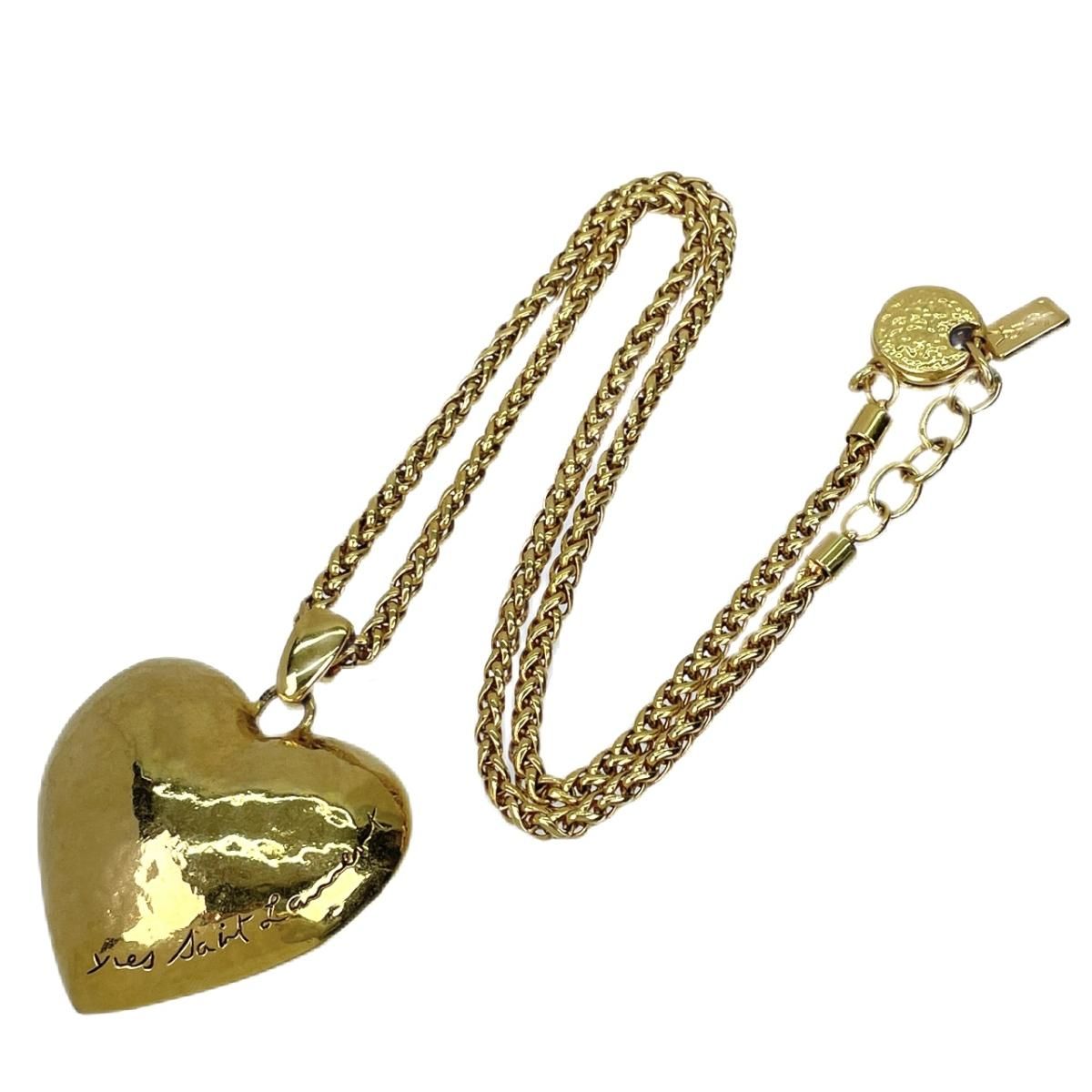 Yves Saint Laurent イブサンローラン YSL ヴィンテージ ハートトップ