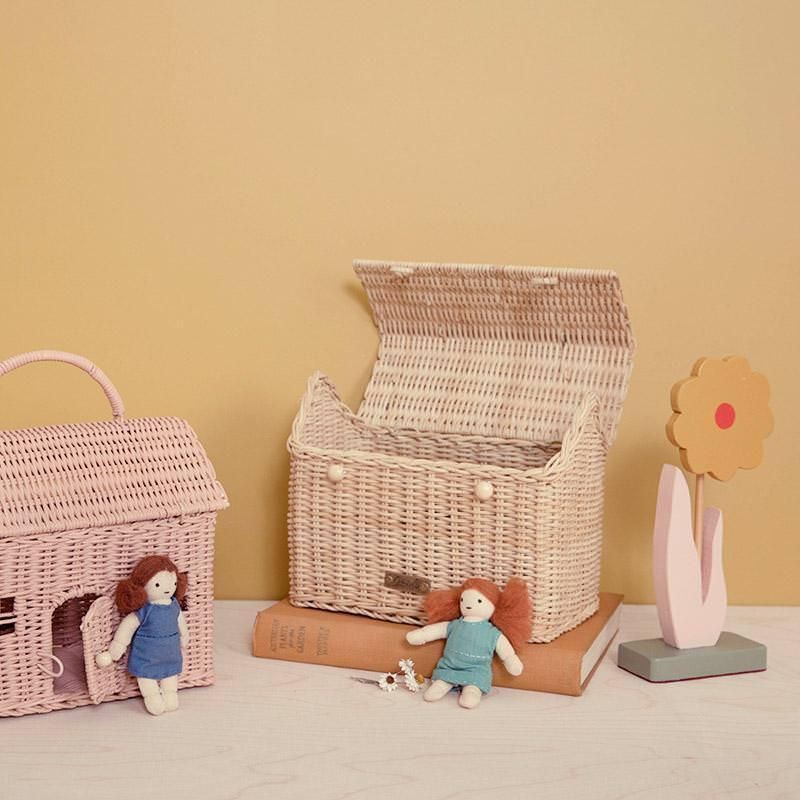 Olli Ella RATTAN CASA CLUTCH STRAW オリエラ ラタン製カーサクラッチ