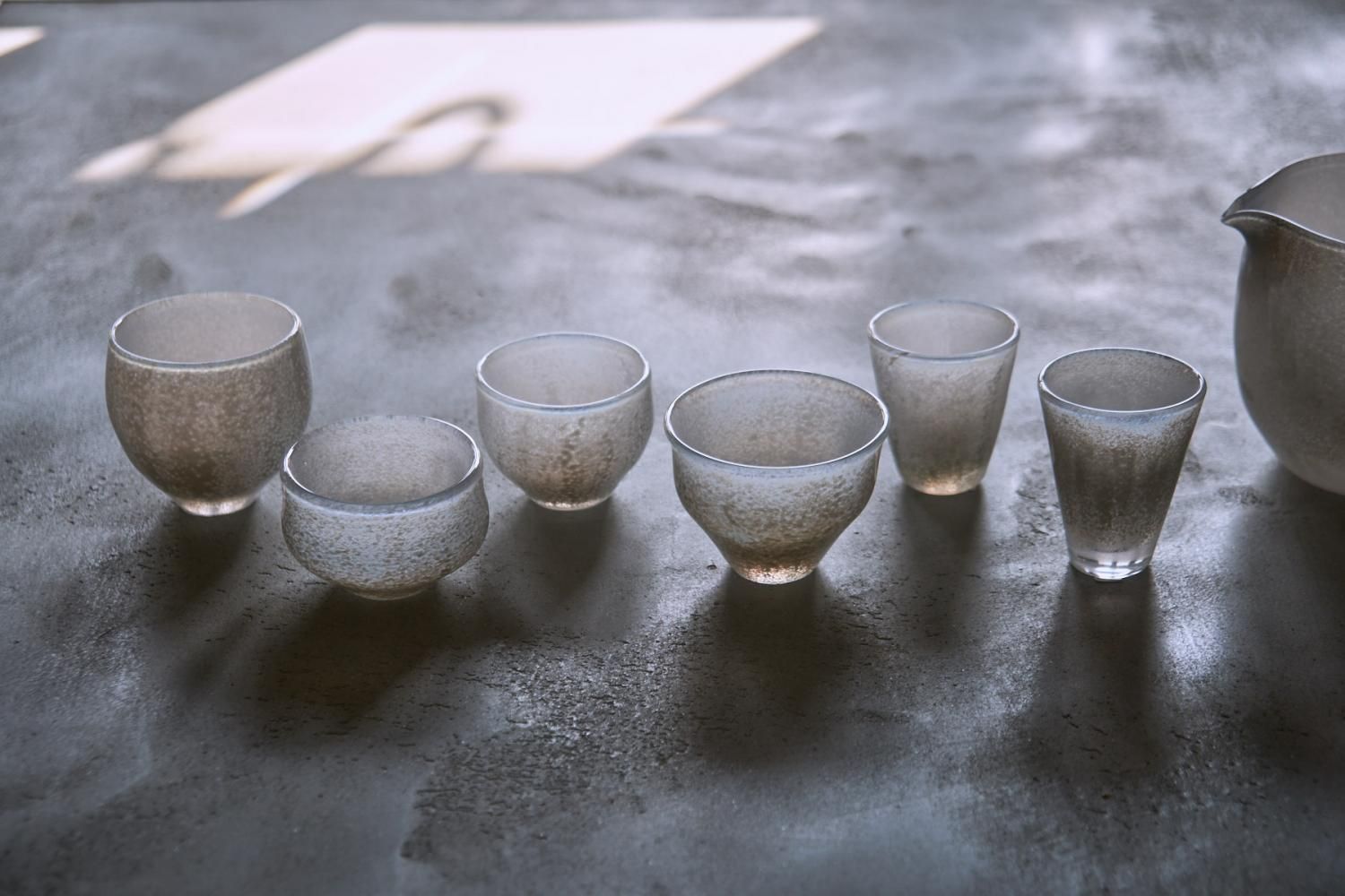 3代 常山 他2 ぐい呑み ぐい飲み 寄せぐい呑み 3代常山他2ぐい呑み