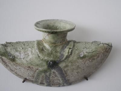 自然釉葛葉豆皿 / 辻村唯 (all sold out.感謝) なんて魅力的な豆皿なん