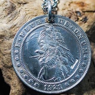 ルンペン記念幣モルガン型インディアン