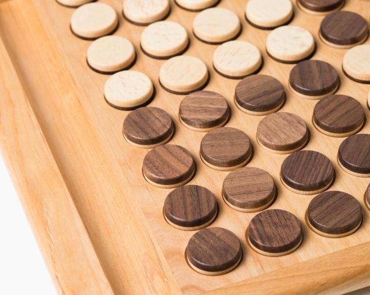 取り寄せ】木製リバーシ (オセロ) - 木のおもちゃとグッド・トイ