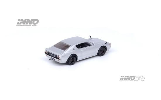 INNO 1/64 NISSAN SKYLINE 2000 GT-R (KPGC110) Silver 日産