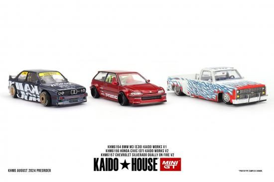KAIDO☆HOUSE x MINI GT 1/64 Honda Civic (EF) Kaido Works V2