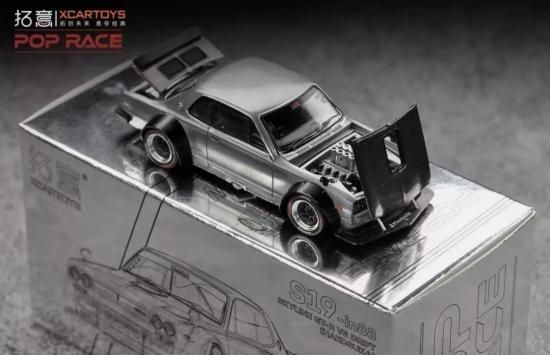 POP RACE 1/64 Skyline GT-R V8 Drift ハコスカ RAW Hong Kong VDX