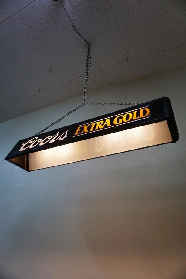 Coors /NASCAR プールバーライトヴィンテージ照明⭐️状態良好⭐️