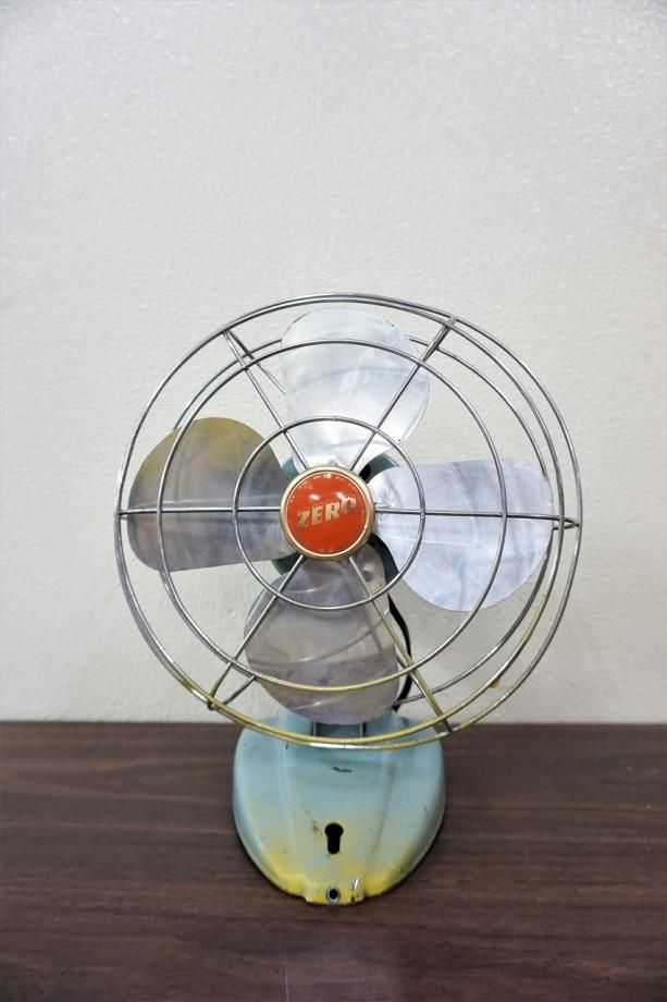 ヴィンテージ鉄製扇風機 ファン 蚤の市 アンティーク 1940-50's