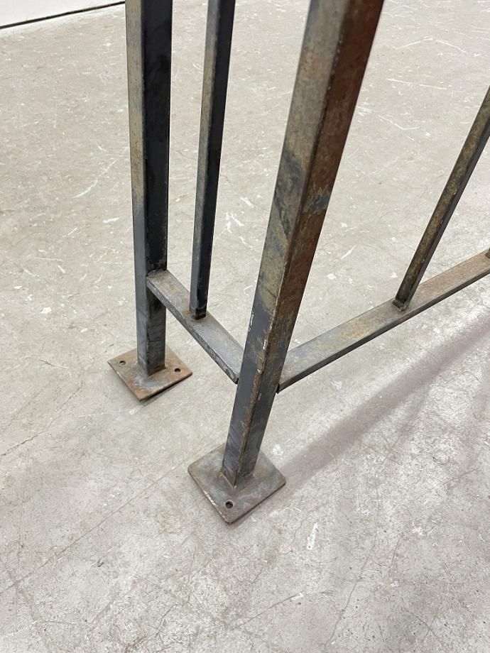 ヴィンテージ アイアン フェンス - アンティーク、ビンテージの