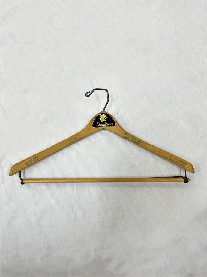 ヴィンテージ ウッド ハンガー③ - アンティーク、ビンテージの