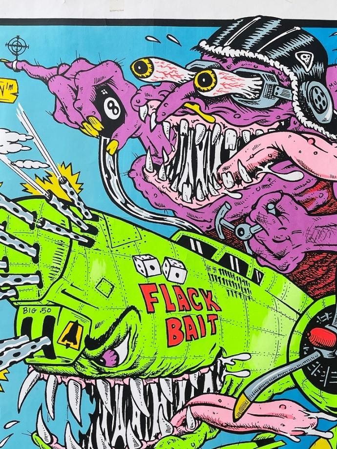 激稀少シルクスクリーンポスター/GAUZE/ポスターフレーム付 激稀少